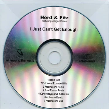 I Just Can't Get Enough by Herd & Fitz - album cover