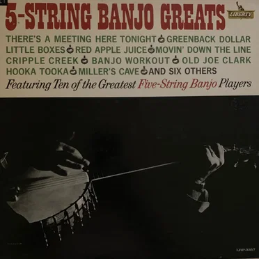 5-String Banjo Greats by Various Artists - album cover