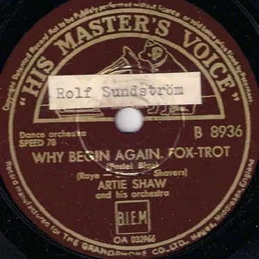 Why Begin Again / One Night Stand