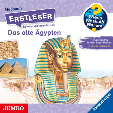 Hörbuch Erstleser - Das alte Ägypten by Wieso? Weshalb? Warum? - album cover