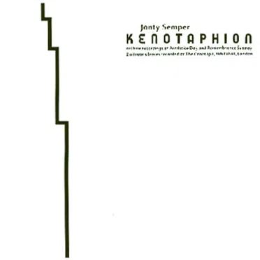 Kenotaphion by Jonty Semper - album cover