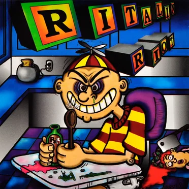 Ritalin Riot by Various Artists - album cover