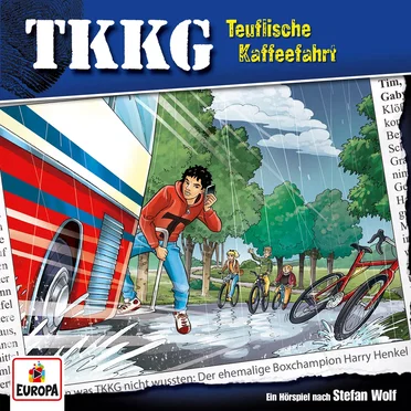 TKKG 205: Teuflische Kaffeefahrt by Stefan Wolf - album cover