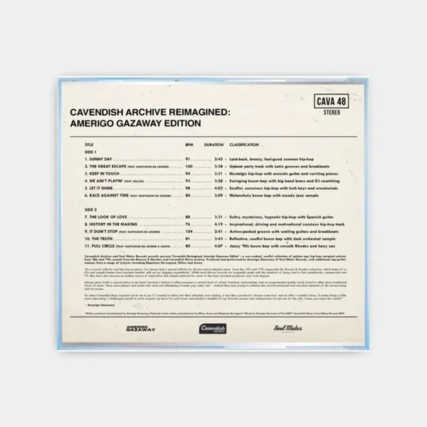 Cavendish Archive Reimagined: Amerigo Gazaway Edition