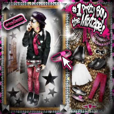 #1 Pretty Boy the Mixtape by lil yawh - album cover