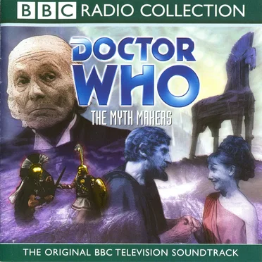 Doctor Who: The Myth Makers by Donald Cotton - album cover