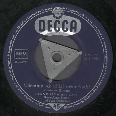 Valentino, ich schlaf' keine Nacht / Moonlight Love