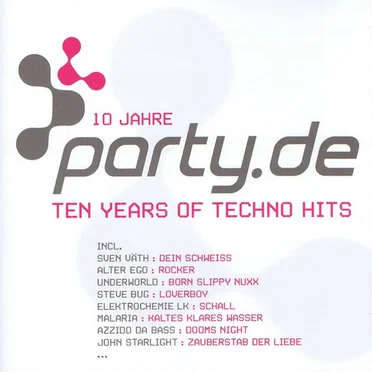 10 Jahre party.de by Various Artists - album cover