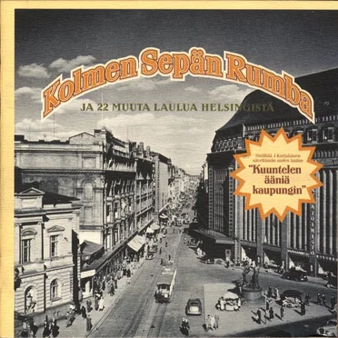 Kolmen sepän rumba ja 22 muuta laulua Helsingistä by Various Artists - album cover