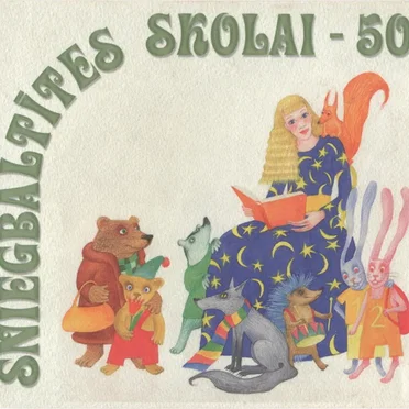 Sniegbaltītes skolai - 50 by Various Artists - album cover