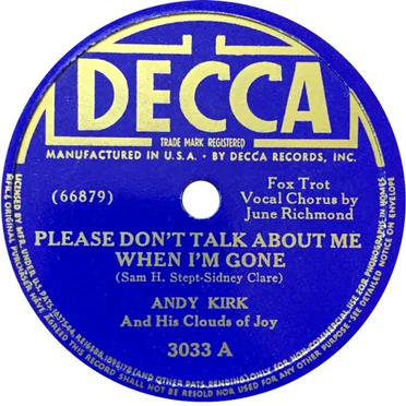 Please Don't Talk About Me When I'm Gone / Why Go on Pretending