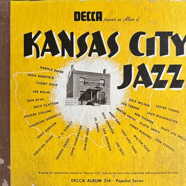 Kansas City Jazz by Various Artists - album cover