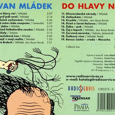 Do hlavy ne by Ivan Mládek - album cover