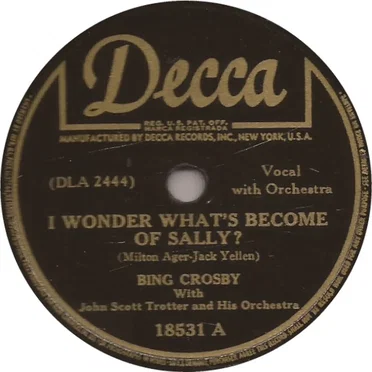 I Wonder What’s Become of Sally? / Darling, je vous aime beaucoup