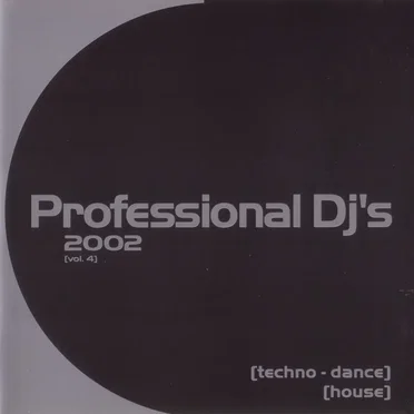 Professional DJ's 2002, Volume 4 by Various Artists - album cover