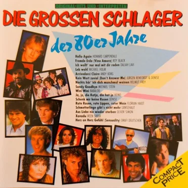 Die großen Schlager der 80er Jahre by Various Artists - album cover