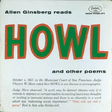 Howl and Other Poems by Allen Ginsberg - album cover