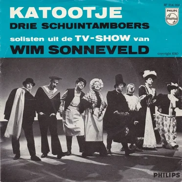 Katootje / Drie schuintamboers by Solisten uit de TV-show van Wim Sonneveld - album cover
