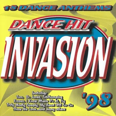 Dance Hit Invasion '98 by Various Artists - album cover