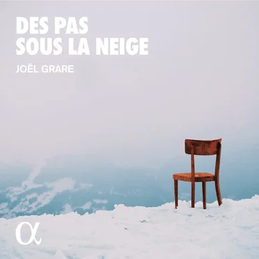 Des pas sous la neige