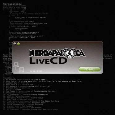Nerdapalooza Live CD 2009 by Various Artists - album cover
