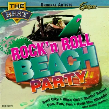 The Best of Rock’n Roll Beach Party by Various Artists - album cover