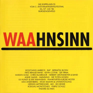 Waahnsinn by Various Artists - album cover
