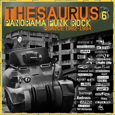 Thesaurus Volume 6 / Panorama Punk Rock France 1982-1984 by Various Artists - album cover