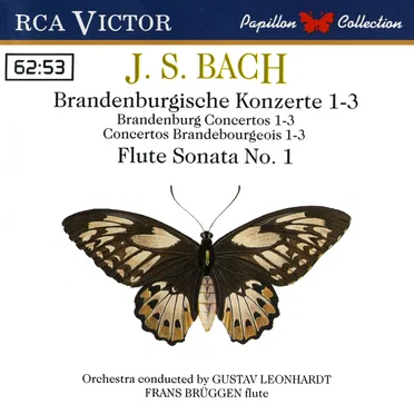 Brandenburg Concertos nos. 1-3 / Flute Sonata no. 1