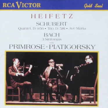 Schubert: Quintet, D. 956 / Trio, D. 581 / Ave Maria / Bach: 3 Sinfonias