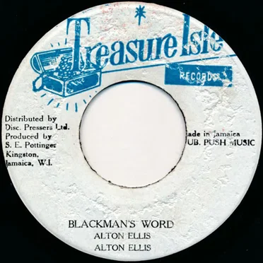 Alton Ellis – Blackman's Word