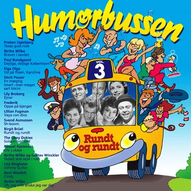 Humørbussen Vol. 3 (Rundt og rundt) by Various Artists - album cover