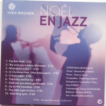 Noël En Jazz by Christmas Swing Band - album cover