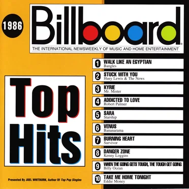 Billboard Top Hits: 1986 by Various Artists - album cover