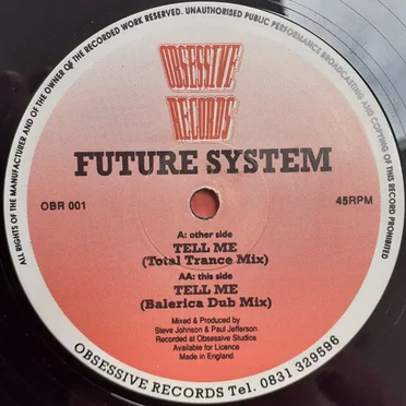 Tell Me by Future System - album cover
