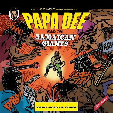 Papa Dee Meets the Jamaican Giants by Papa Dee - album cover