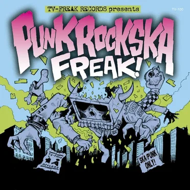 PUNK ROCK SKA FREAK! by Various Artists - album cover