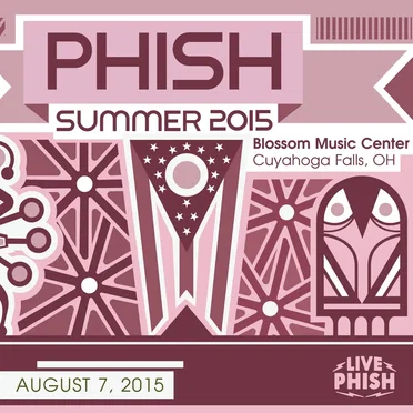 2015‐08‐07: Blossom Music Center, Cuyahoga Falls, OH, USA