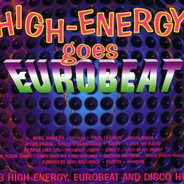 High-Energy Goes Eurobeat by Various Artists - album cover