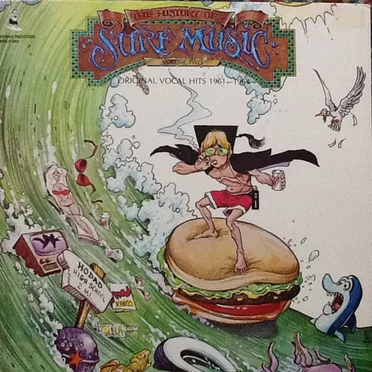 History of Surf Music Volume Two: Original Vocal Hits 1961-1964 by Various Artists - album cover