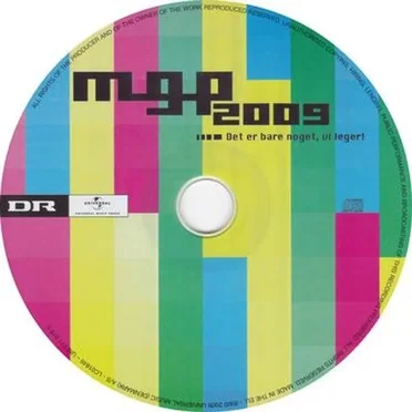 MGP 2009: Det er bare noget, vi leger! by Various Artists - album cover