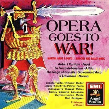 Opera Goes to War by Various Artists - album cover