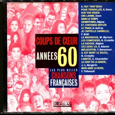 Les Plus Belles Chansons francaises : Coups de cœur années 60 by Various Artists - album cover