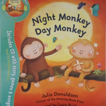 Night Monkey Day Monkey by Julia Donaldson - album cover