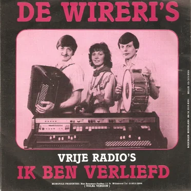 Ik ben verliefd by De Wireri's - album cover
