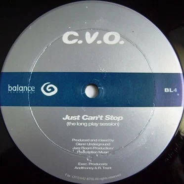 Just Can't Stop by CVO - album cover