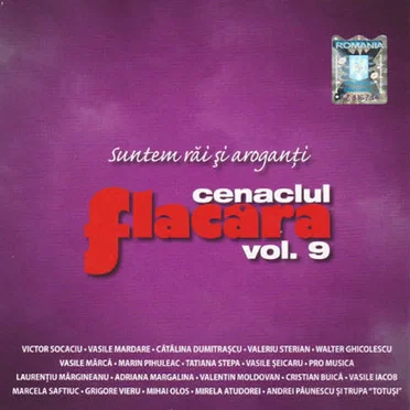 Cenaclul Flacăra, volumul 9: Suntem răi și aroganți by Various Artists - album cover