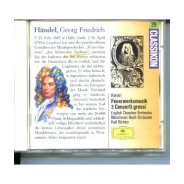 3 Concerti Grossi - Feuerwerksmusik