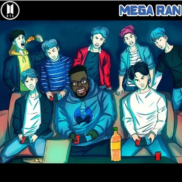 Beyond The Stars (The BTS Tape) by Mega Ran - album cover