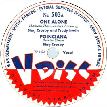 One Alone / Poinciana / On the Atchison, Topeka and Santa Fé / Conversation While Dancing by Various Artists - album cover